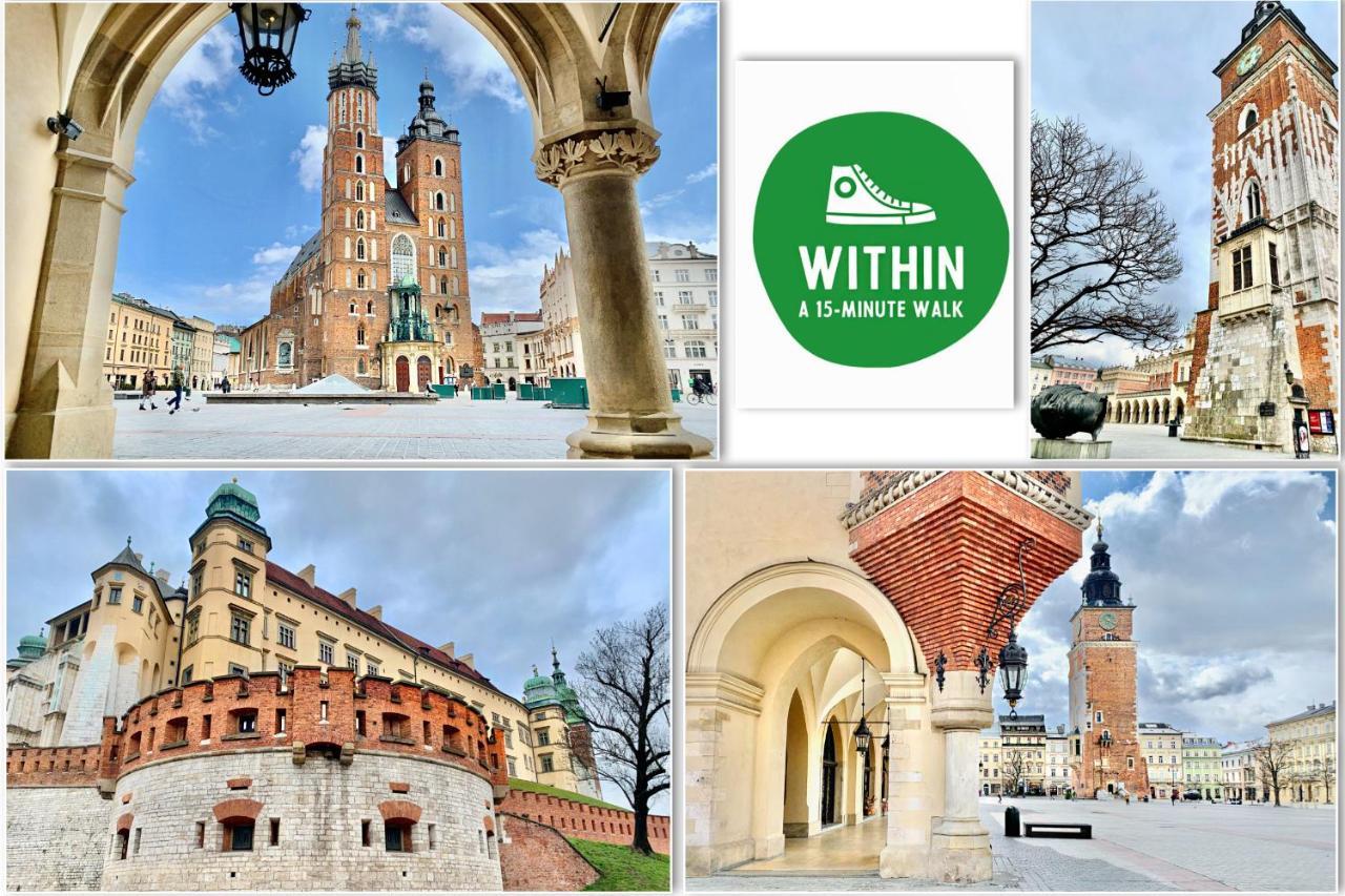 קרקוב Green Apartments V2,0 #Nowy Square, Kazimierz District מראה חיצוני תמונה