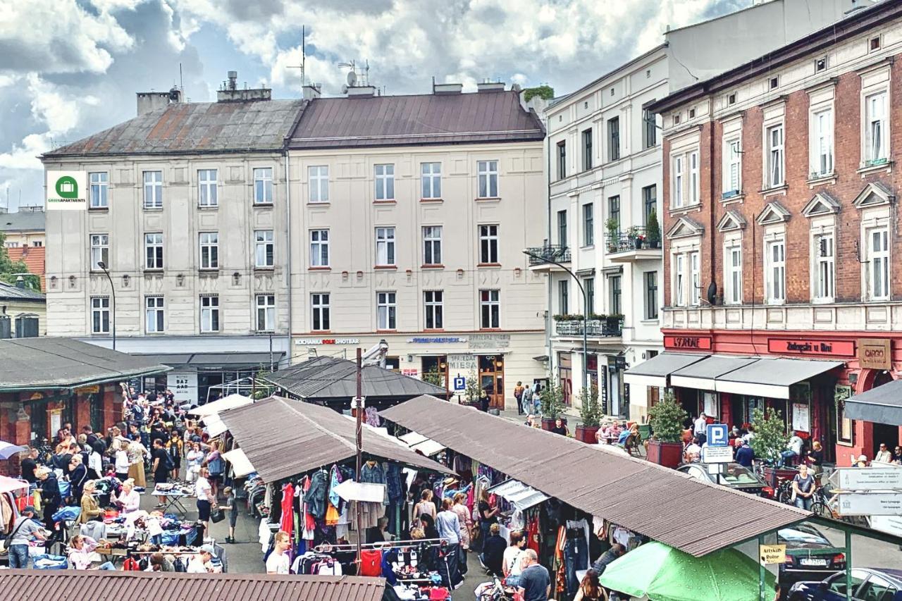 קרקוב Green Apartments V2,0 #Nowy Square, Kazimierz District מראה חיצוני תמונה